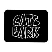 Katten blaffen magneet (Horizontaal)