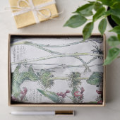  katten Bloembloem Vloeiend wild Weefpapier Tissuepapier (Geschenk)