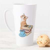 Katten, Boeken en Koffie Leuke Koffie Mok