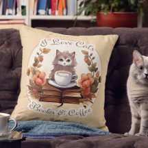 Katten, boeken en koffie Schattigee kitten