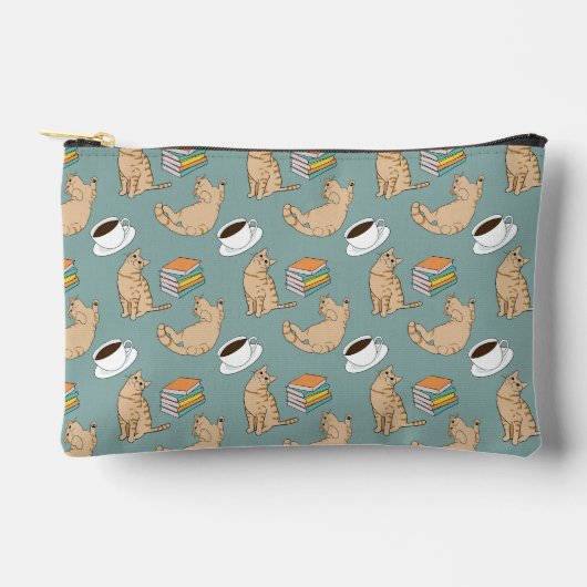 Katten Boeken En Koffietijd Etui (Voorkant)