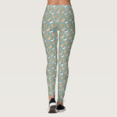 Katten Boeken En Koffietijd Leggings (Achterkant)