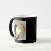 Katten, boeken, het leven is lief v2 magische mok (Voorkant links)