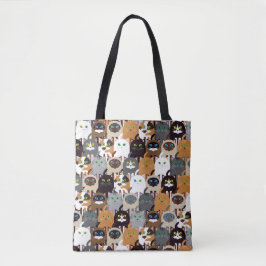  Katten Boekzak Tote Bag