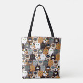  Katten Boekzak Tote Bag (Achterkant)