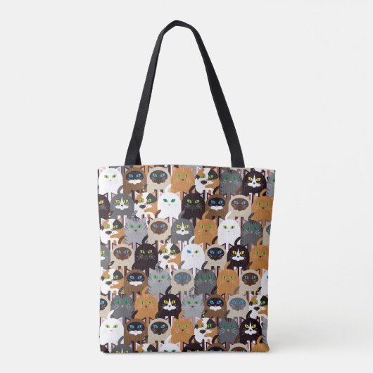  Katten Boekzak Tote Bag (Achterkant)