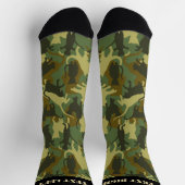 Katten bos camouflagepatroon sokken (Top)