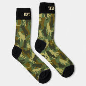 Katten bos camouflagepatroon sokken (Rechts)