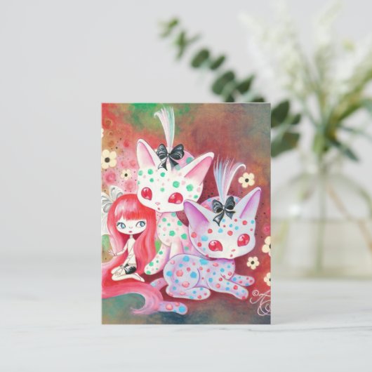 Katten Briefkaart (Staand voorkant)