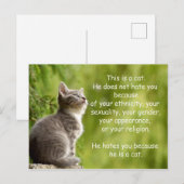 Katten Briefkaart (Voorkant / Achterkant)
