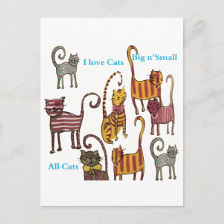 Katten Briefkaart