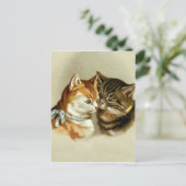  katten briefkaart (Staand voorkant)