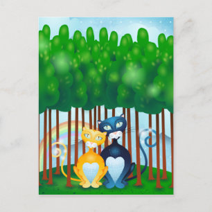 Katten Briefkaart