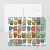Katten! Briefkaart (Voorkant / Achterkant)
