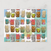 Katten! Briefkaart (Voorkant)