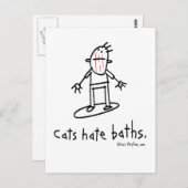 katten briefkaart (Voorkant / Achterkant)