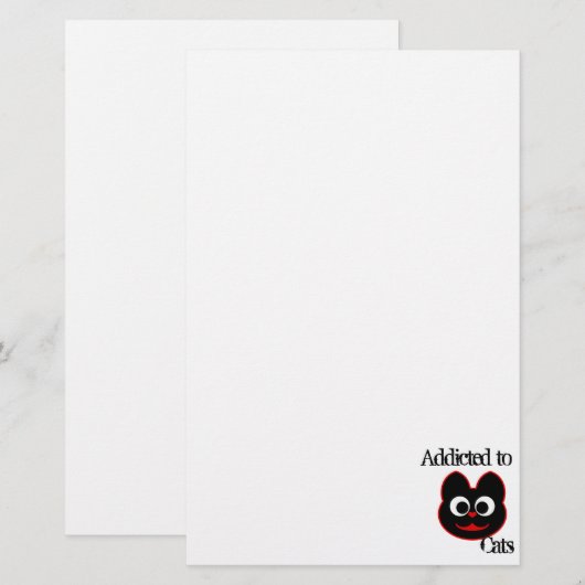 Katten Briefpapier (Voorkant / Achterkant)