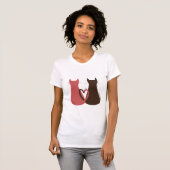 Katten bruiloft Shirt (Voorkant volledig)