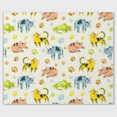 Katten Cadeaupapier (Vlak)