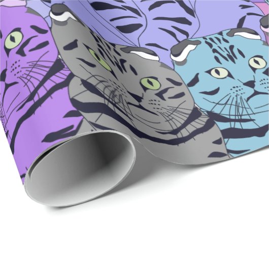 Katten Cadeaupapier (Rol Hoek)