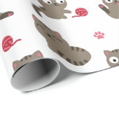 Katten Cadeaupapier (Rol Hoek)