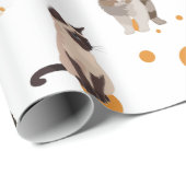 Katten Cadeaupapier (Rol Hoek)