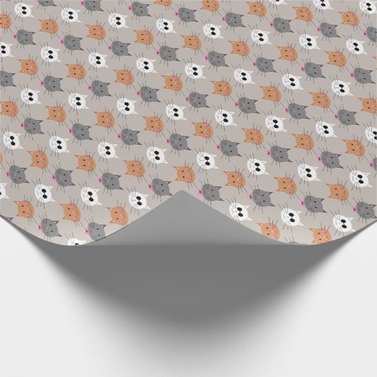 Katten Cadeaupapier (Hoek)