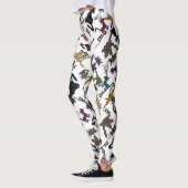 Katten Cartoon Broek Leggings (Links)