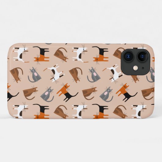 Katten Case-Mate iPhone Case (Achterkant (horizontaal))