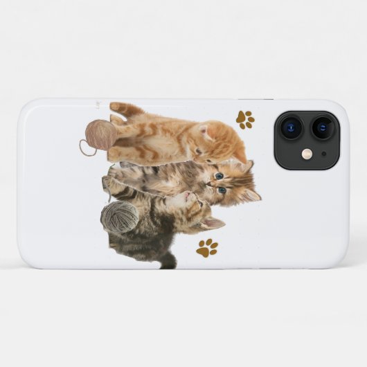 Katten Case-Mate iPhone Case (Achterkant (horizontaal))