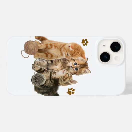Katten Case-Mate iPhone Case (Achterkant (horizontaal))