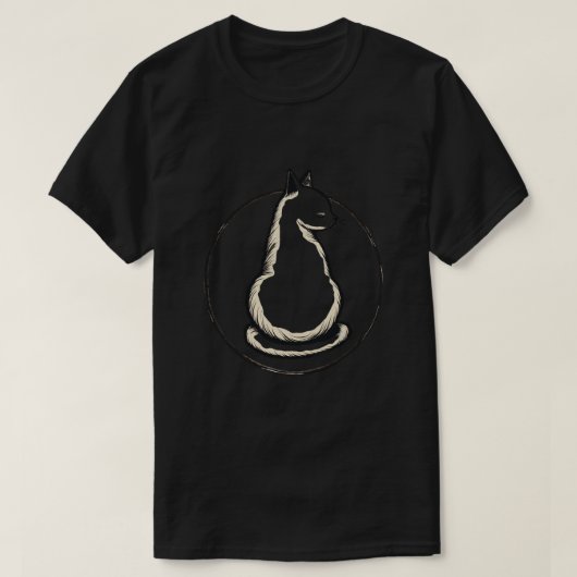 Katten Cirkel T-shirt (Design voorkant)