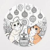 katten citaten labels (Design 2)