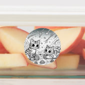 katten citaten labels (Aangebracht)