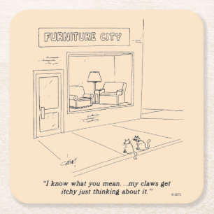 Katten Claeys Meubilair Kartonnen Onderzetters