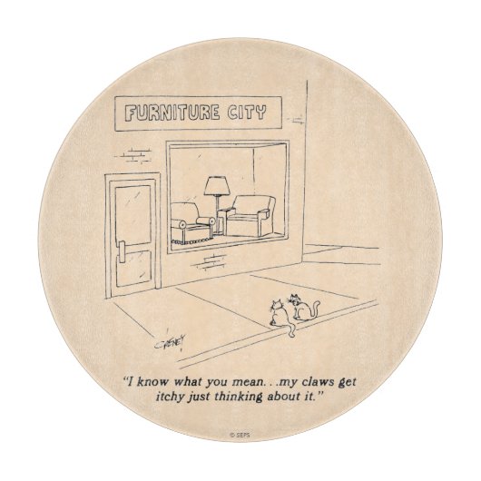 Katten Claeys Meubilair Snijplank (Voorkant)