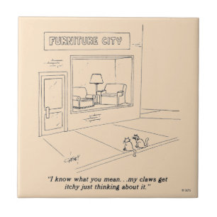 Katten Claeys Meubilair Tegeltje