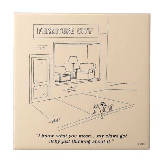 Katten Claeys Meubilair Tegeltje (Voorkant)