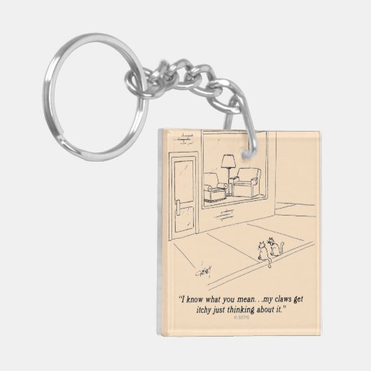 Katten Claeys Sleutelhanger (Voorkant Links)