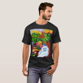 Katten College Meester T-shirt (Voorkant volledig)