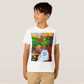 Katten College Meester T-shirt (Voorkant volledig)
