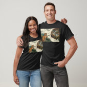 Katten Creatie Van Adam Grappige Meme Kunst T-shirt (Unisex)