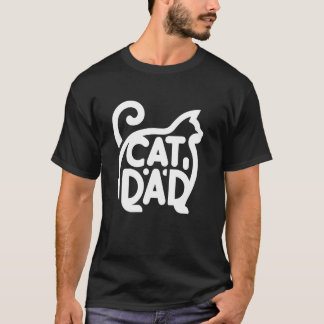 Katten Cute Heet Poot Papa Grappig Grafisch Mannen T-shirt