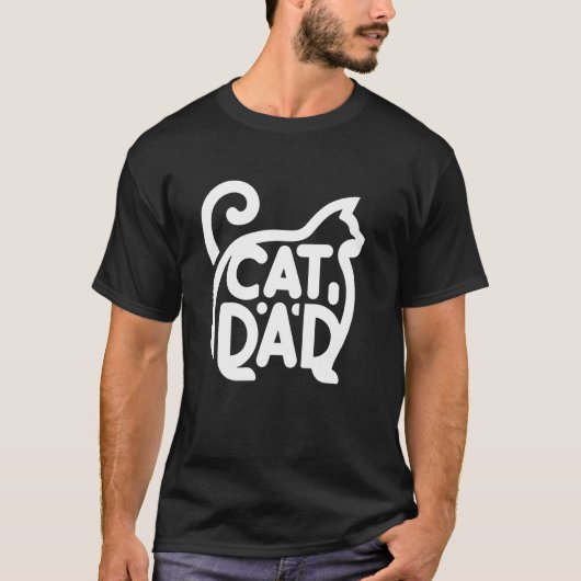 Katten Cute Heet Poot Papa Grappig Grafisch Mannen T-shirt (Voorkant)