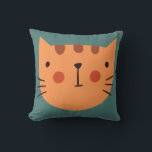 Katten Cute Roze babykamer Nursery Kussen<br><div class="desc">Roze Cute Kat babykamer Nursery</div>