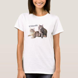 Katten Dames T-Shirt PURRsonality