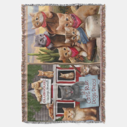 Katten Deken (Voorkant Verticaal)