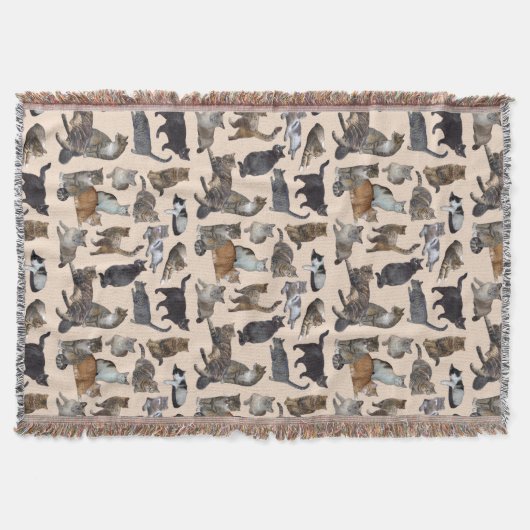 Katten 😺 😻 dekens 😽 deken (Voorkant)