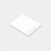 Katten Delicaat Post-it® Notes (Schuin)