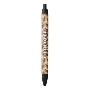Katten Desert Camouflage Rood Inktpen Rode Inkt Pen